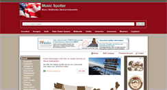 Desktop Screenshot of musicspotter.org